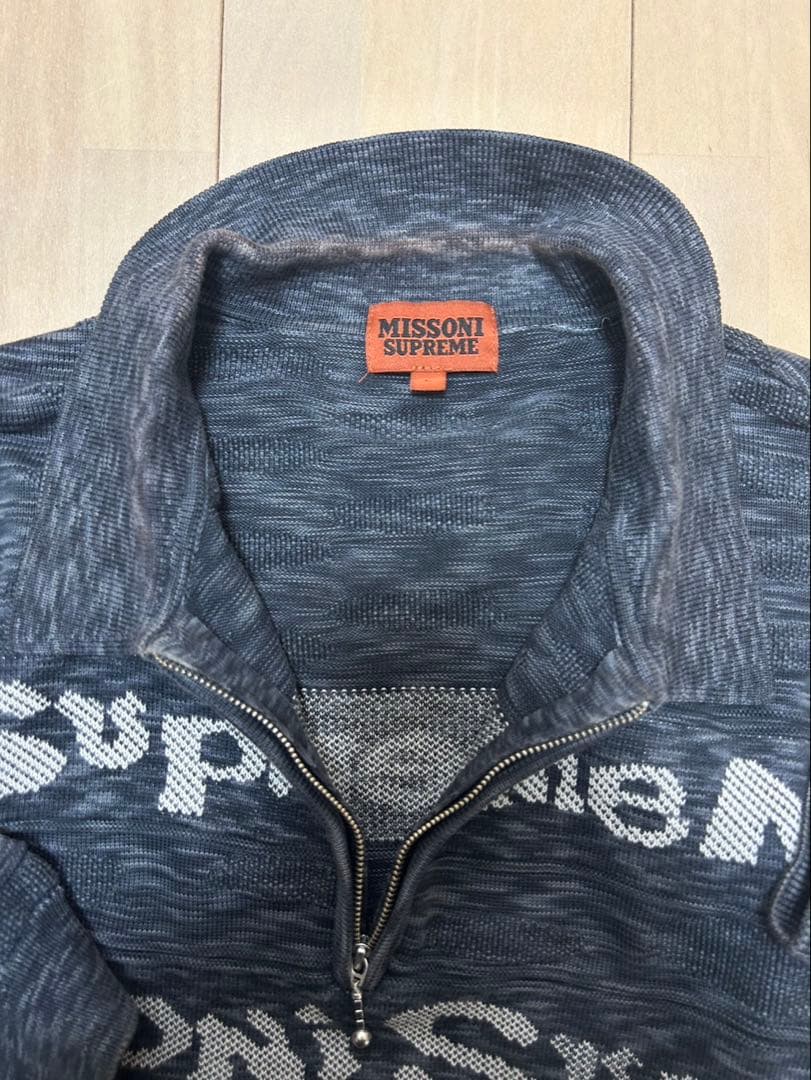 【希少】Supreme Missoni ハーフジップポロ Mサイズ