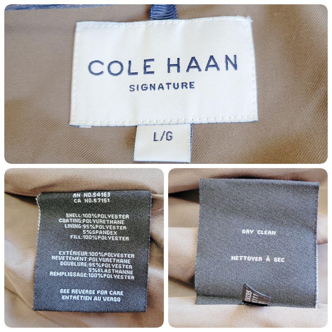 【新品】コールハーン 防水 中綿モッズコート L オリーブカーキ