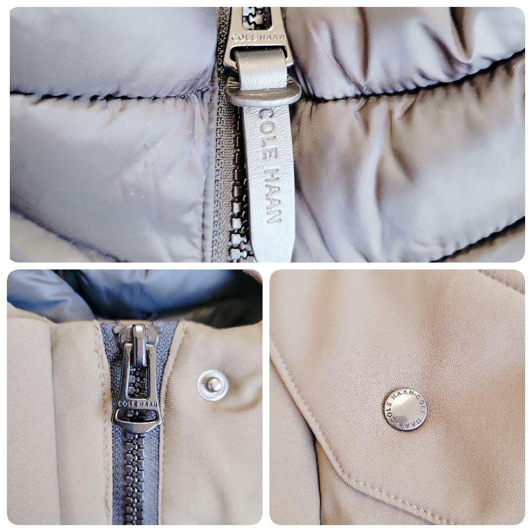 【新品】コールハーン 防水 中綿モッズコート L オリーブカーキ