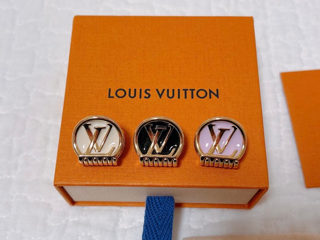 LOUIS VUITTON ヘアクリップ: ミニ LV トリオ ヘアアクセサリー