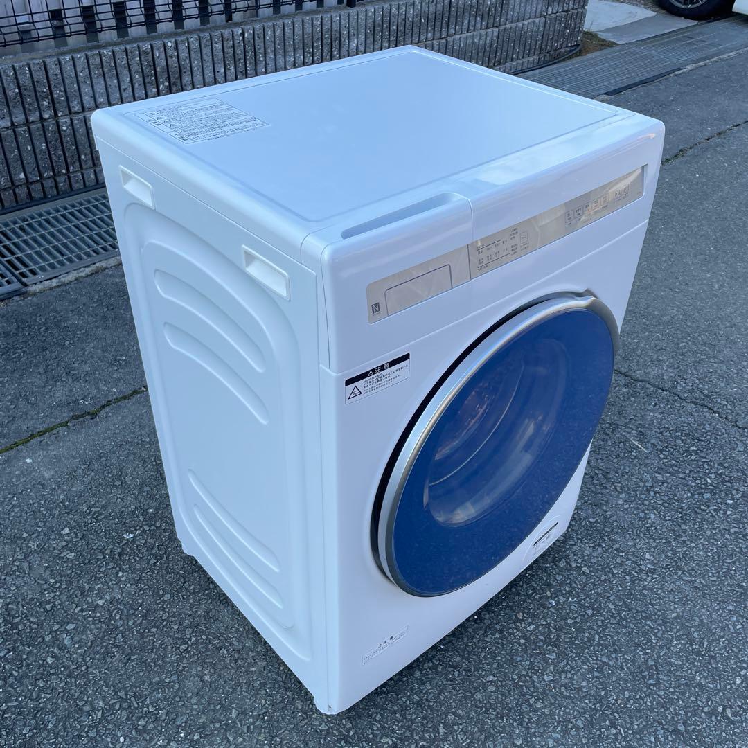 ニトリ2025年製10㎏ドラム式洗濯乾燥機 乾燥5㎏ 使用3ヶ月極美品 送料無料