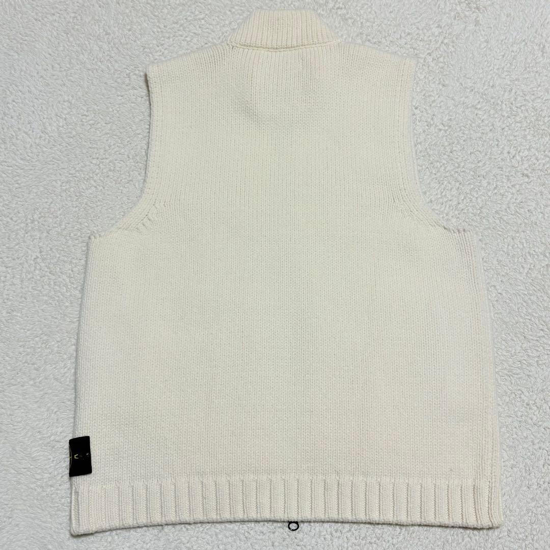 STONE  ストーンアイランド　ダブルジップ　ニットベスト　Ｌ
