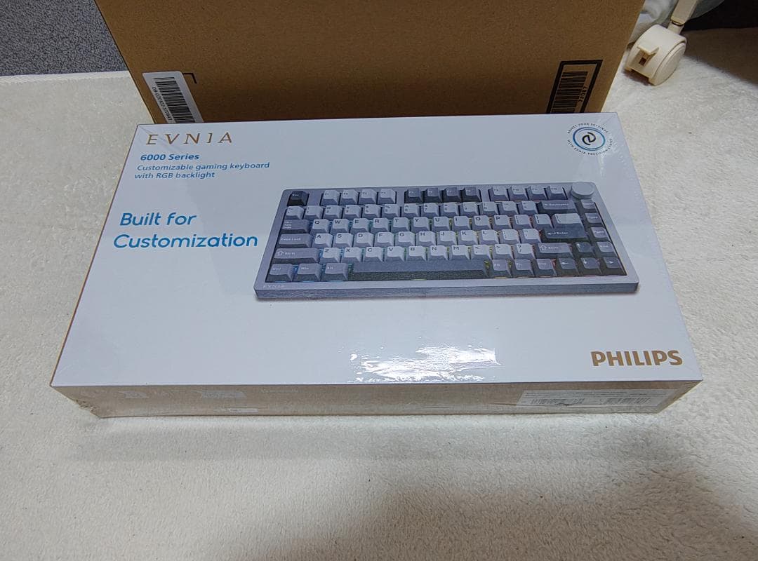 新品 PHILIPS メカニカルキーボード SPK8618