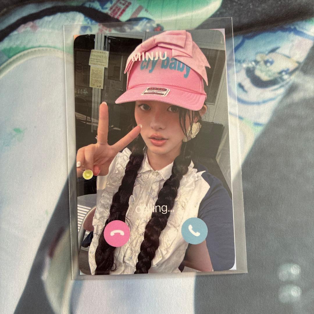 ILLIT ミンジュ もしもしカード