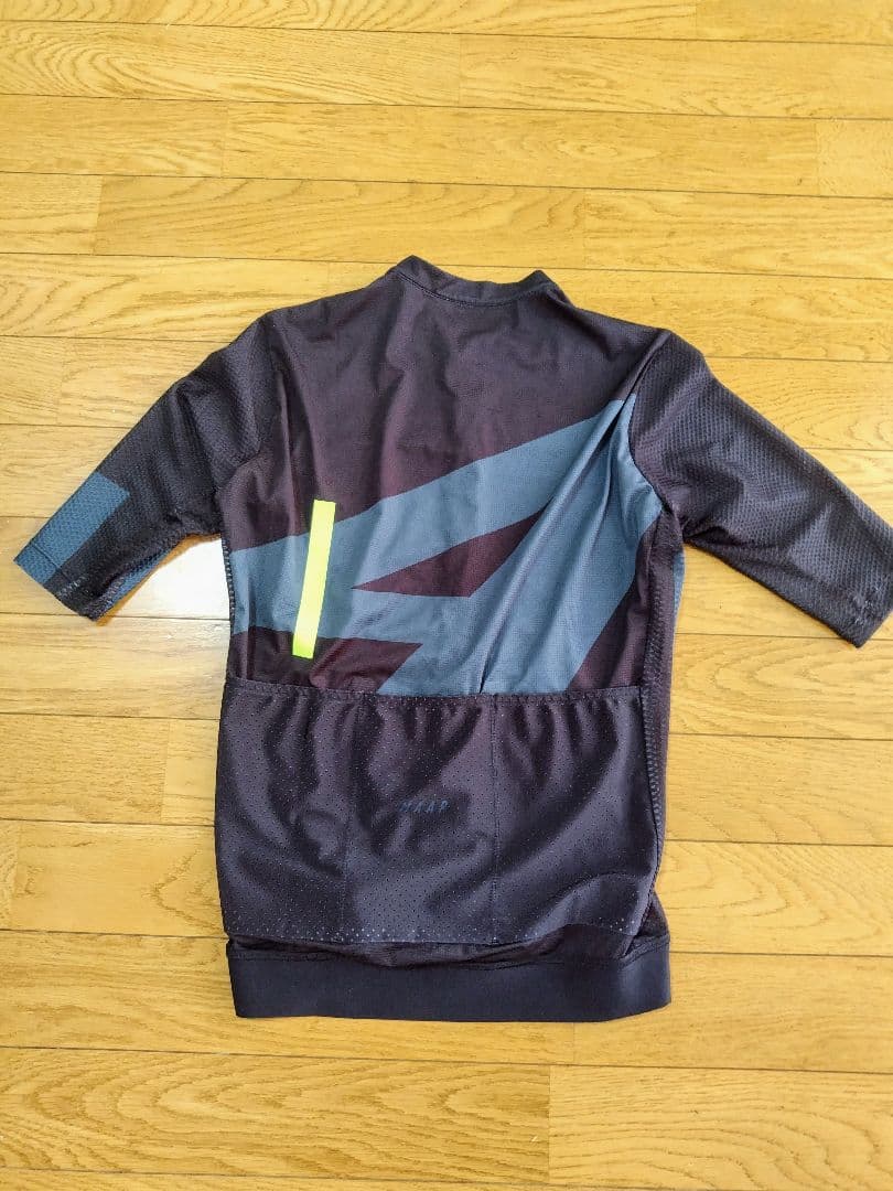  PRO FIT サイクルジャージ　Sサイズ　ブラック　ブルーグレー