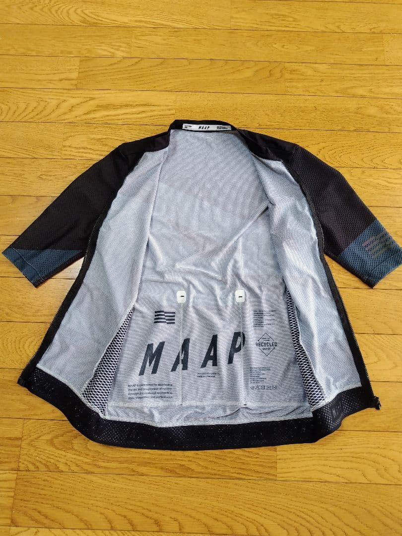  PRO FIT サイクルジャージ　Sサイズ　ブラック　ブルーグレー