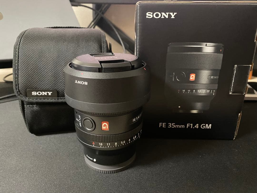 【美品】SEL35F14GM レンズプロテクター付き