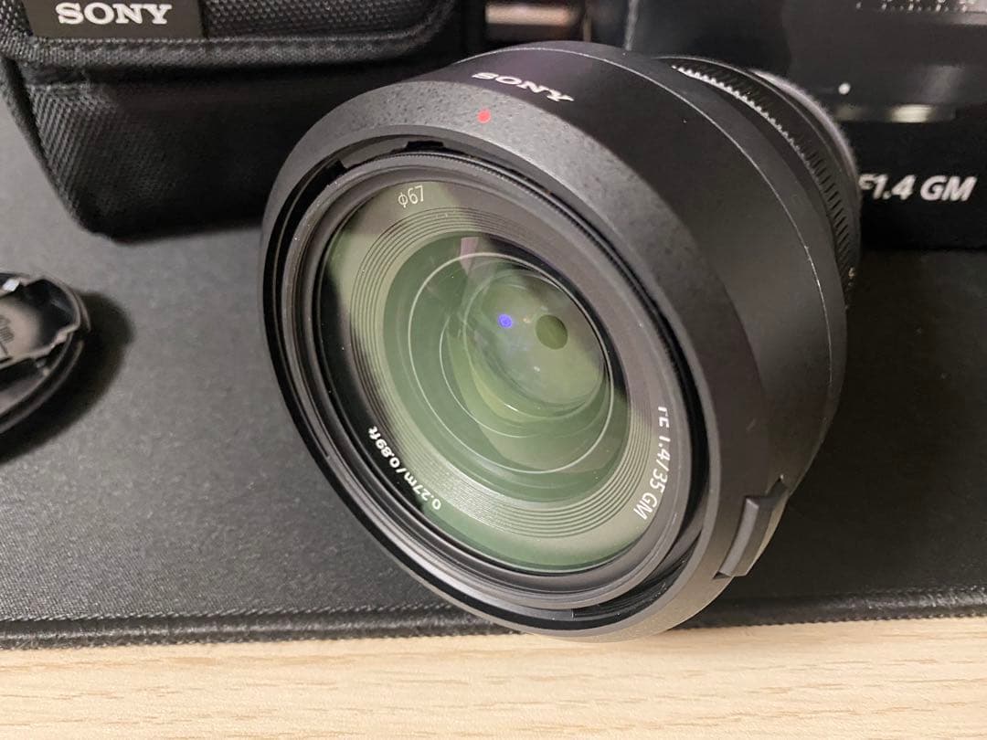 【美品】SEL35F14GM レンズプロテクター付き