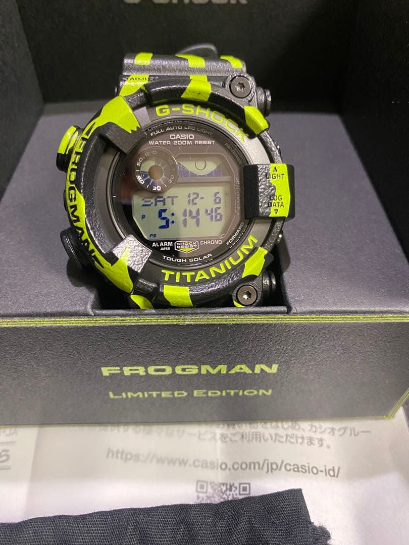 ち*2様 G-SHOCK FROGMAN リミテッドエディション