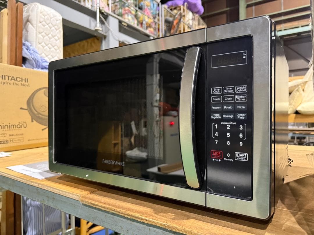 Farberware カウンタートップ電子レンジ　開封未使用品