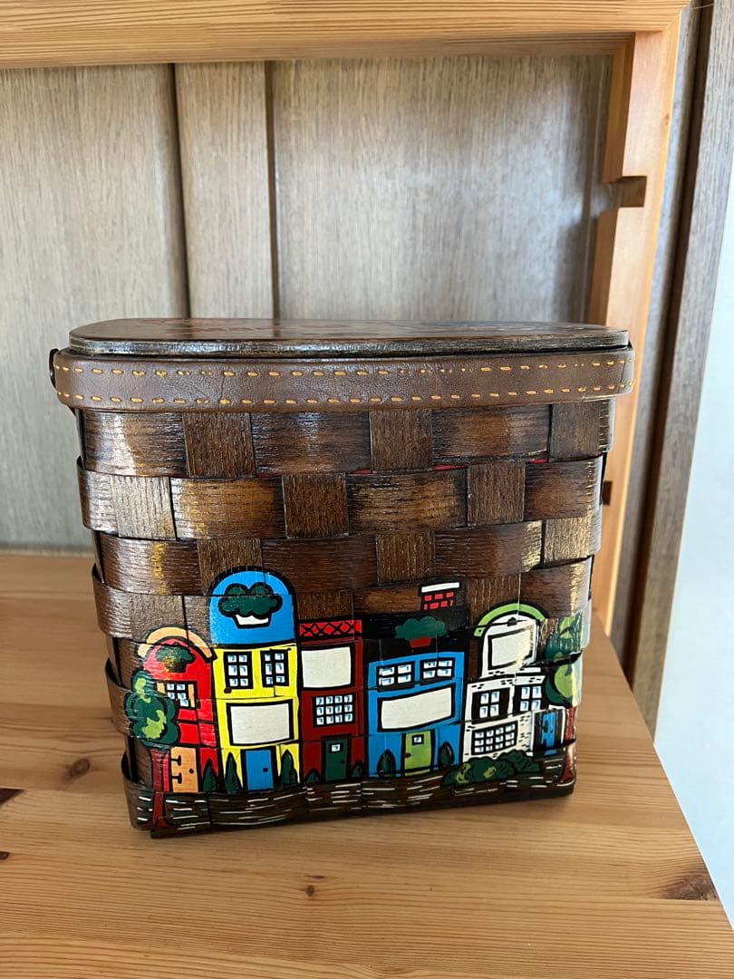 じ*ち様 カロ・ナン　Caro-Nan ヴィンテージバスケット　50年代　オール