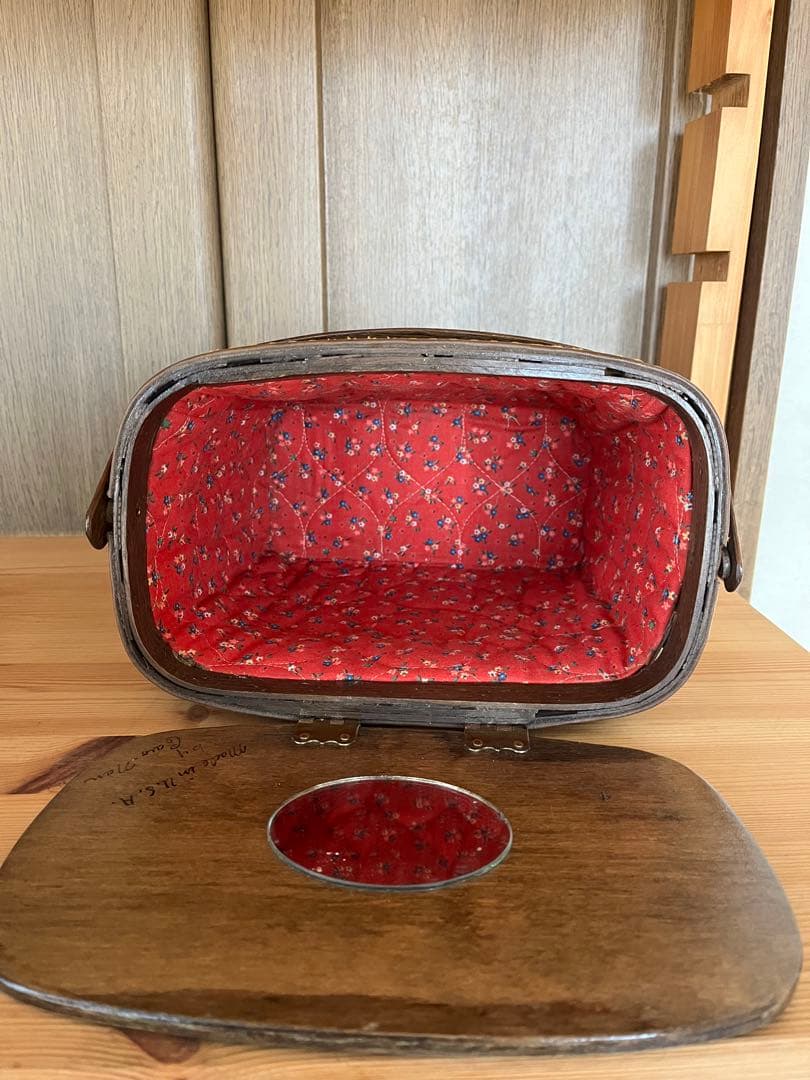 じ*ち様 カロ・ナン　Caro-Nan ヴィンテージバスケット　50年代　オール