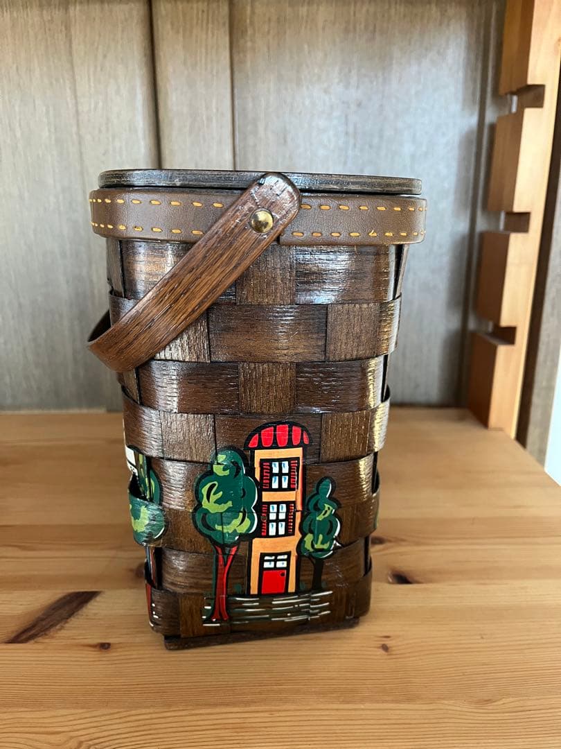 じ*ち様 カロ・ナン　Caro-Nan ヴィンテージバスケット　50年代　オール