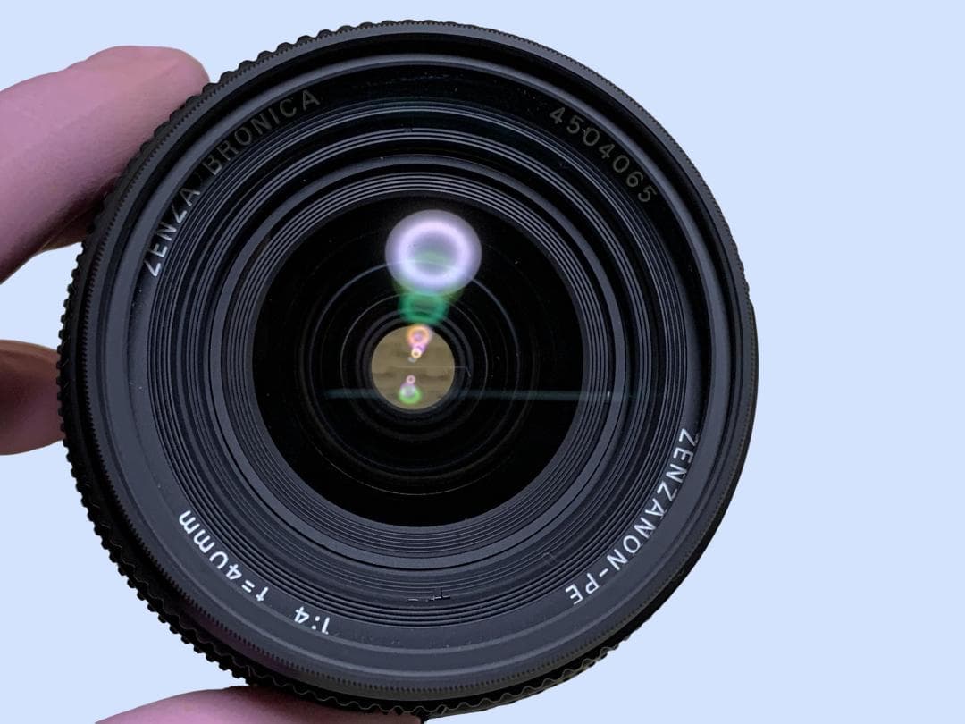 フィルムカメラ M6096 Zenza Bronica Zenzanon-PE 1:4 f=40
