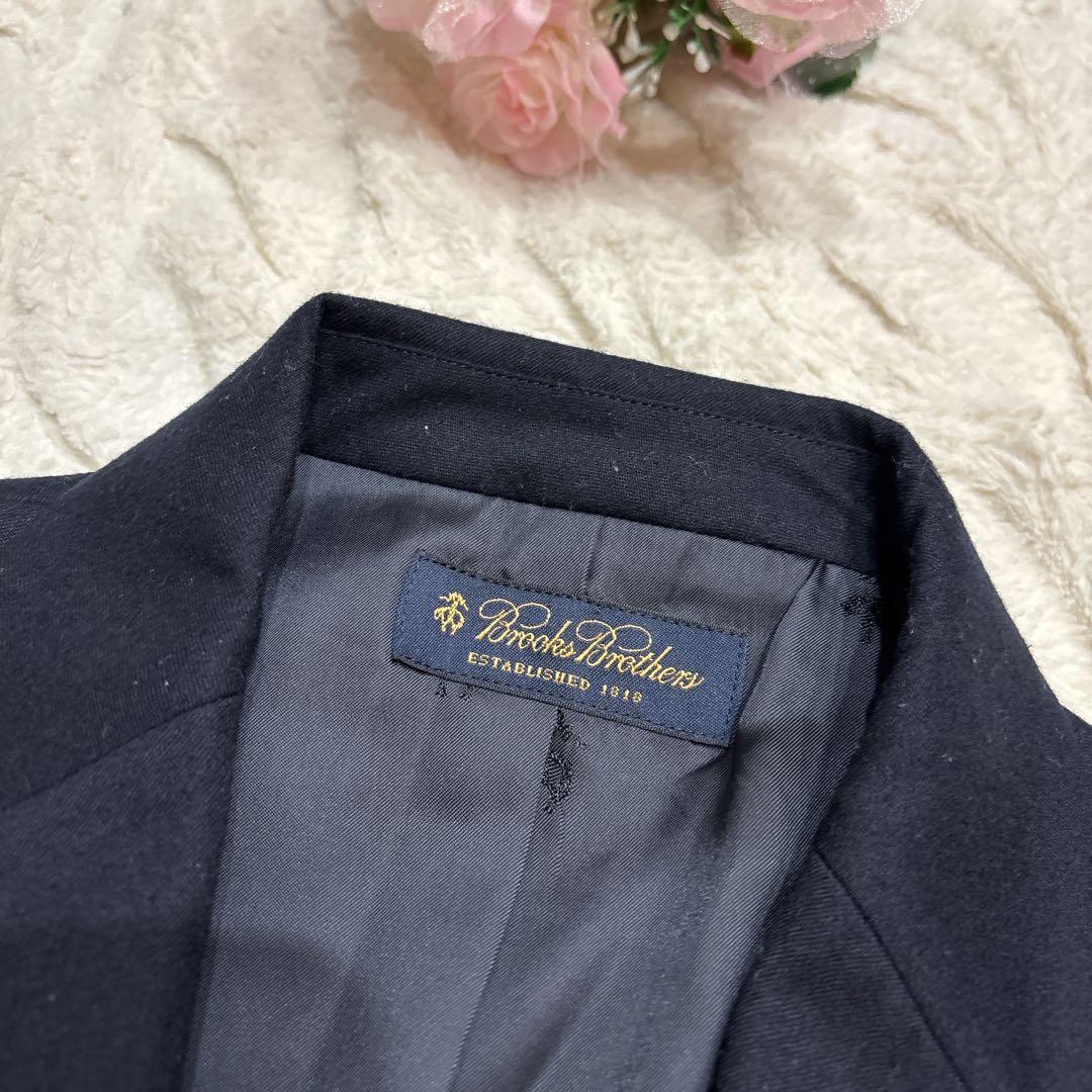 【美品】ブルックスブラザーズ ブレザージャケット 紺ブレ金ボタン ネイビー 4