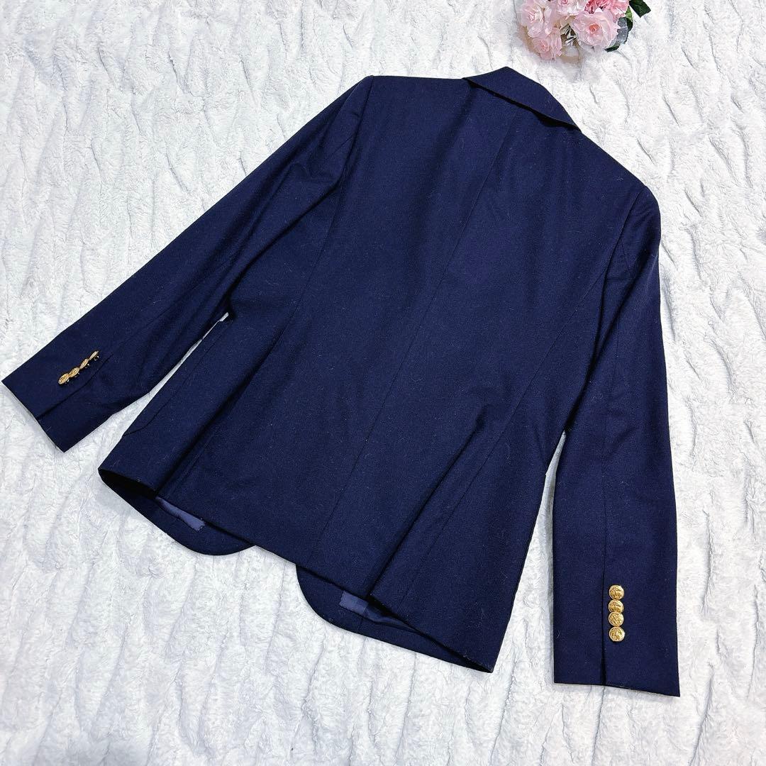 【美品】ブルックスブラザーズ ブレザージャケット 紺ブレ金ボタン ネイビー 4