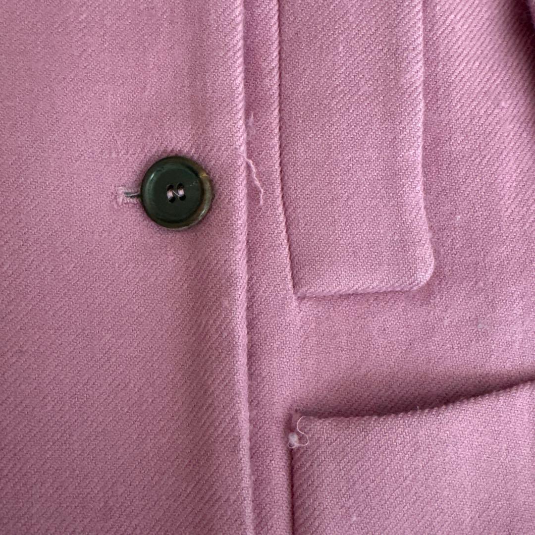 miu miu ピンクピーコート