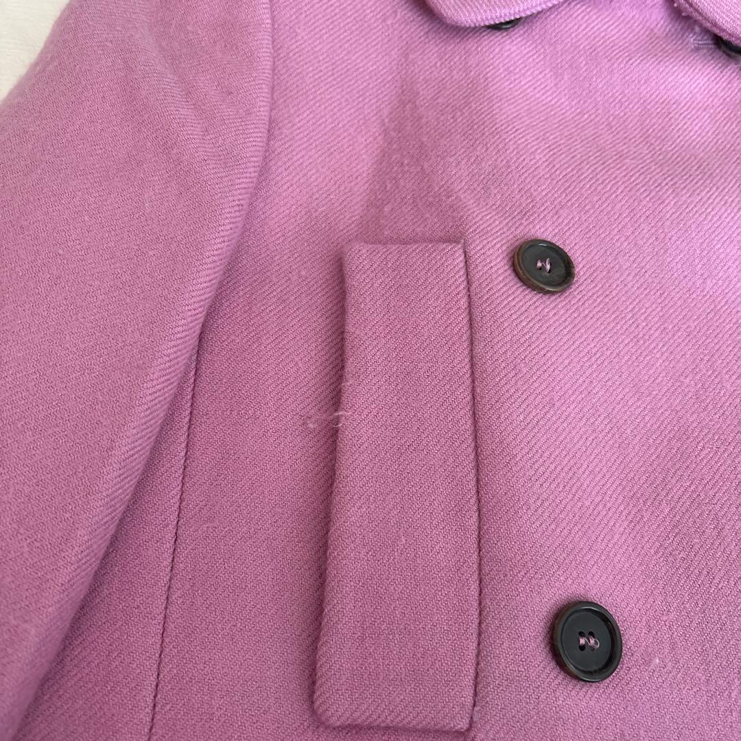 miu miu ピンクピーコート