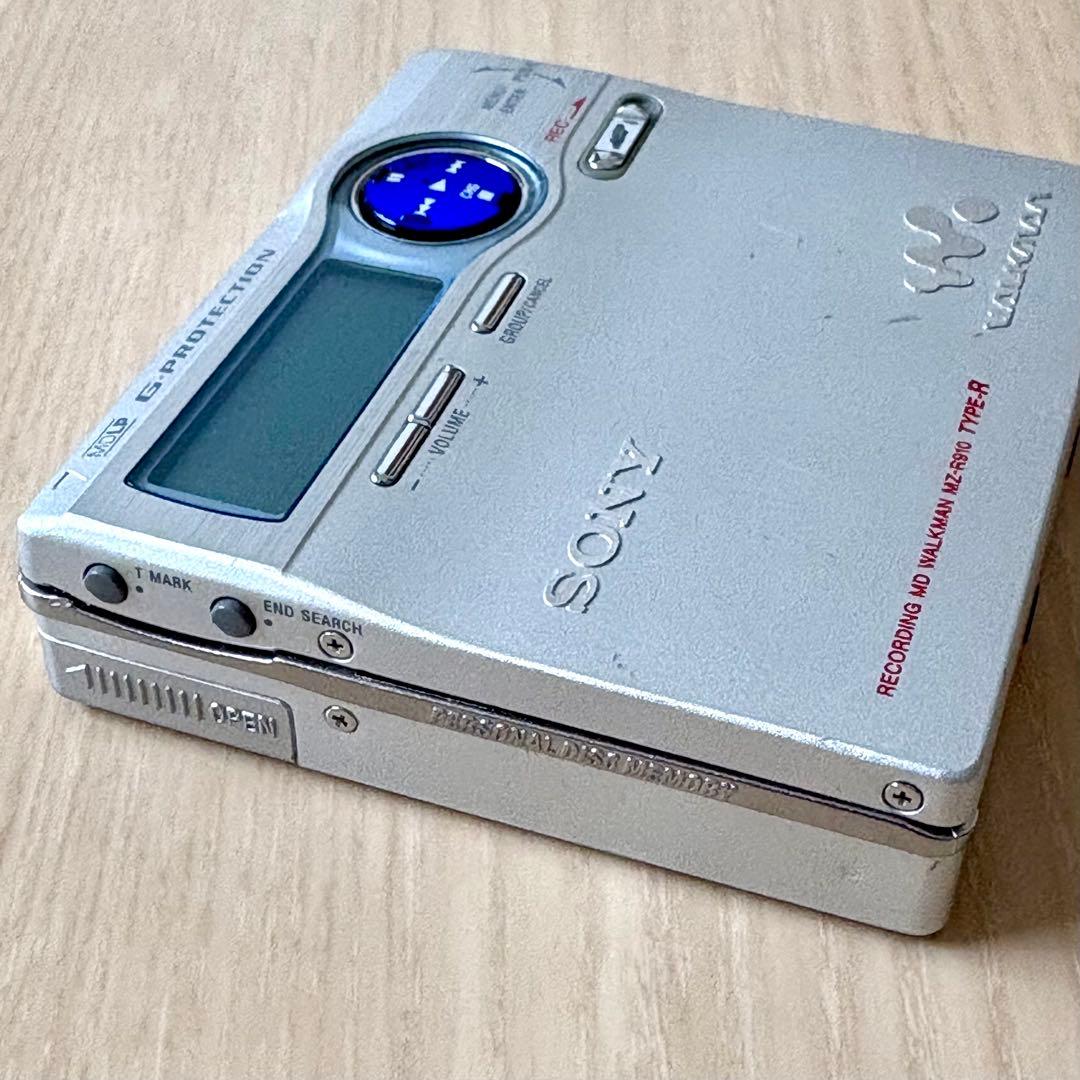 SONY MZ-R910 TYPE-R ポータブルMDプレーヤー