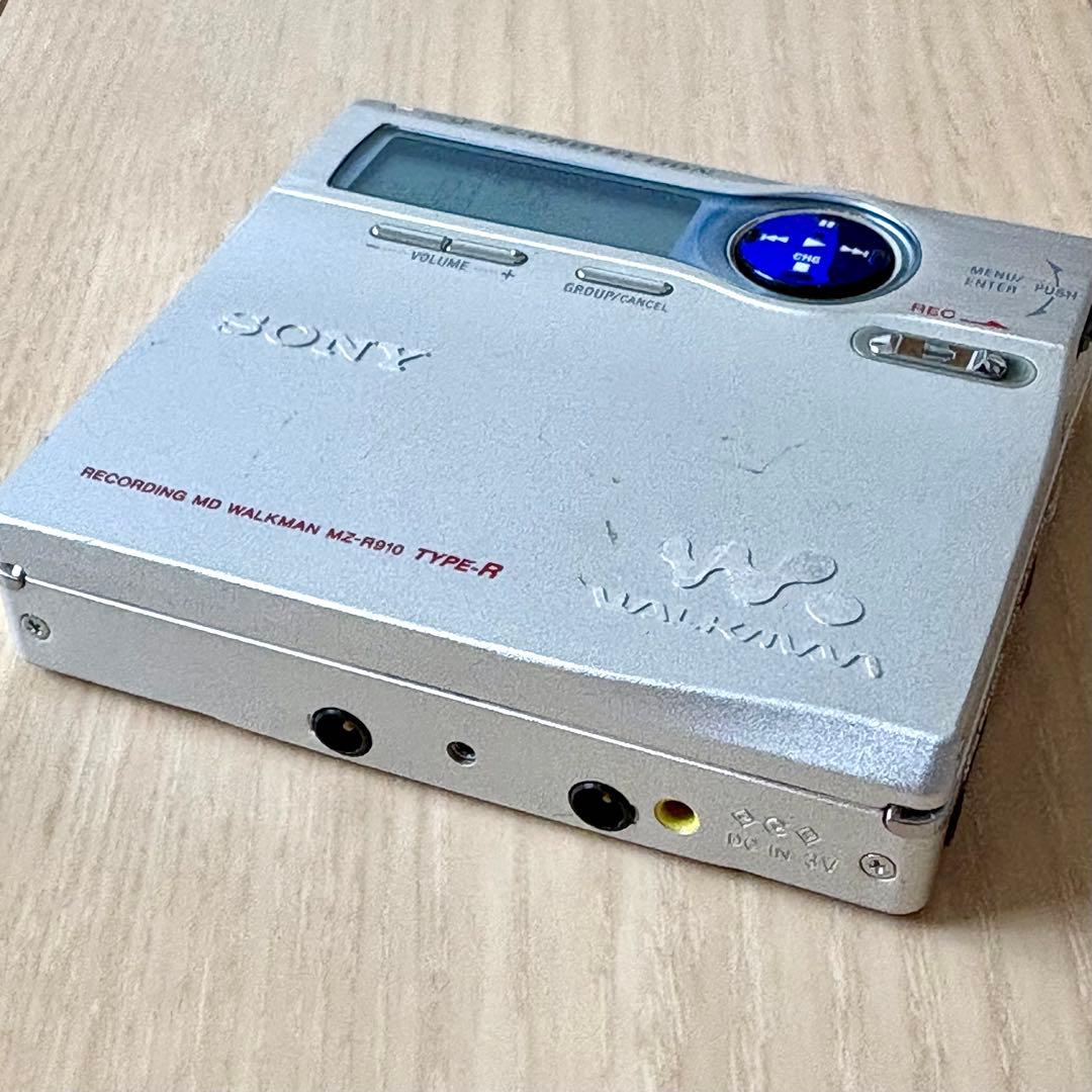 SONY MZ-R910 TYPE-R ポータブルMDプレーヤー