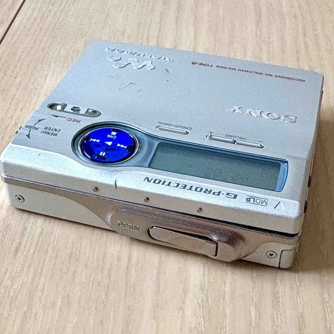 SONY MZ-R910 TYPE-R ポータブルMDプレーヤー