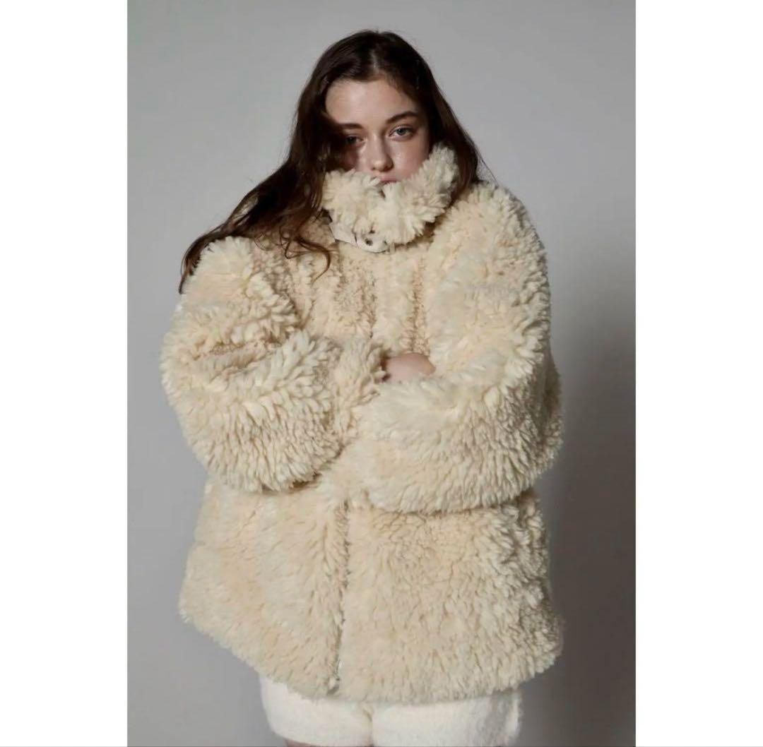 ジャケット・アウター epine sheep mouton coat