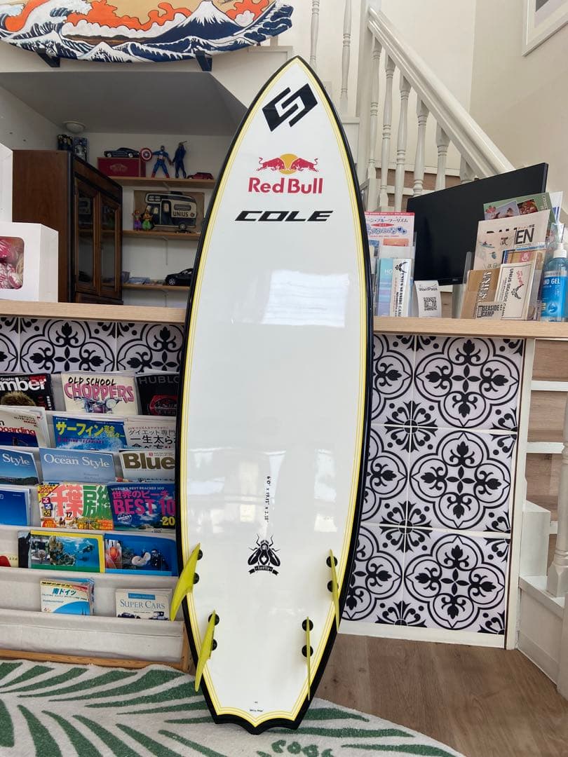 COLE ショートボード　FIRE FLY 6`0 FLEX LITE フィン付