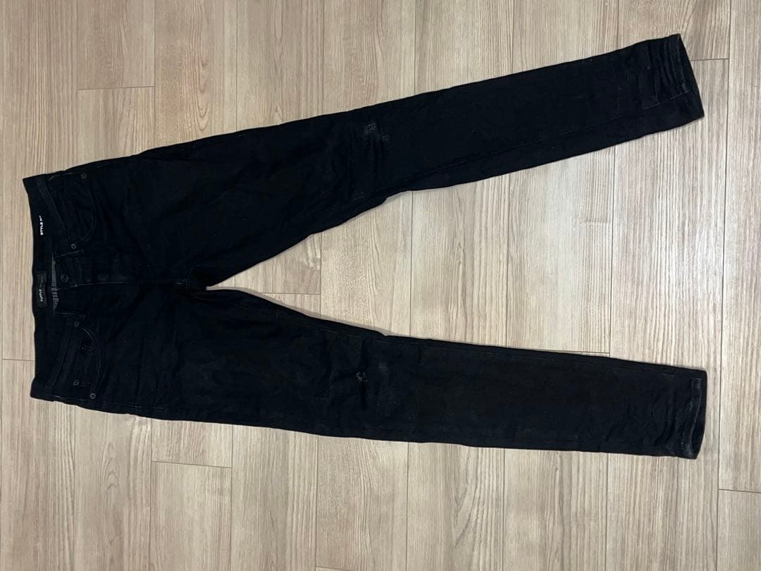 purple brand 28 ブラックスキニー
