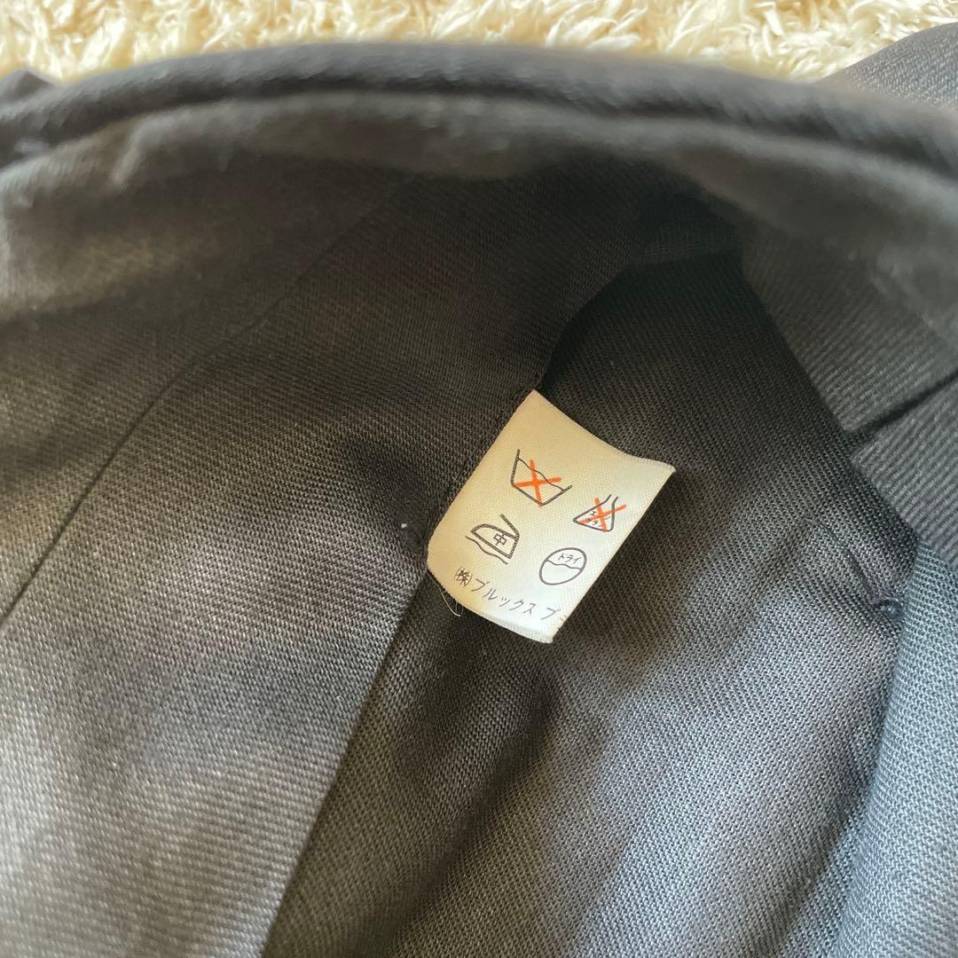 80sブルックスブラザーズ　スラックス　ウール　アメリカ製　ブラック　黒　w31