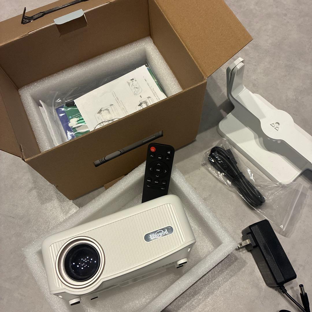 Lisowod プロジェクター L02 1080P 360度回転