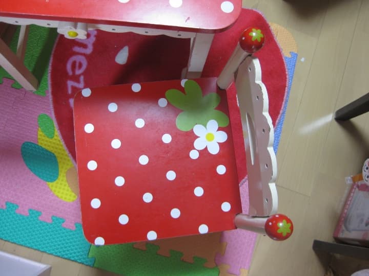 マザーガーデン勉強机野いちごレア廃盤デスクチェア子供