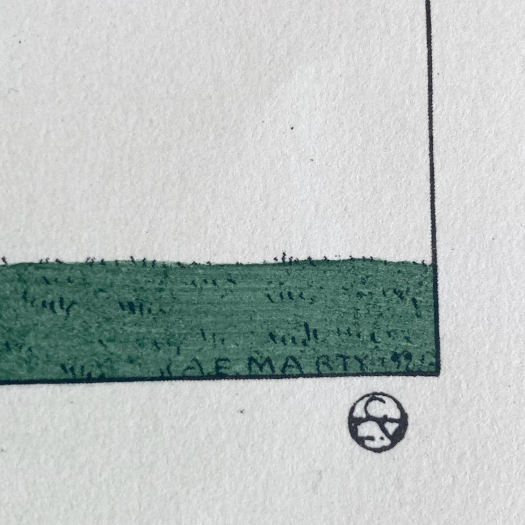 A.E.マルティ☆ファッションプレート『LE NID DE PINSONS』