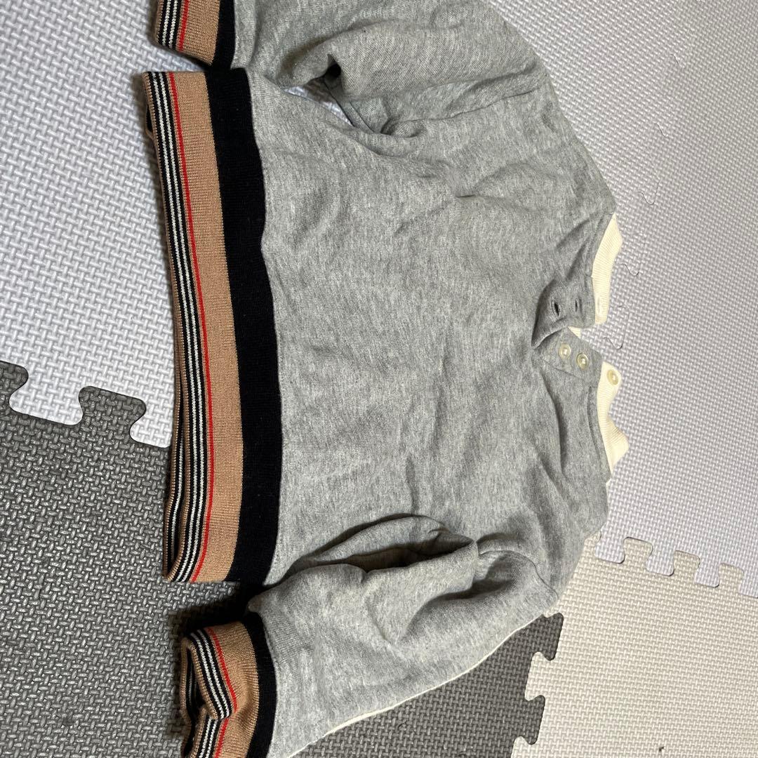 BURBERRY スウェットセット 100cm~ グレー