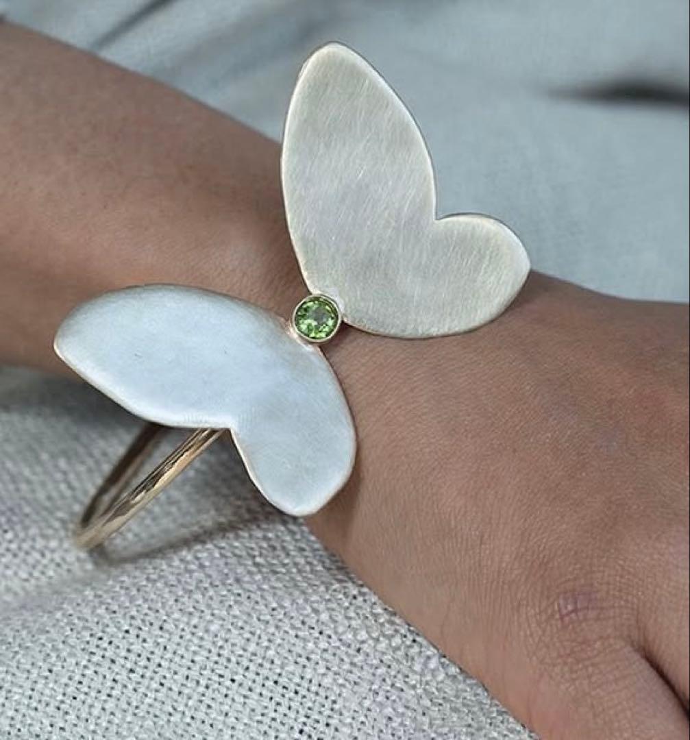 8uede バタフライバングル ブレスレット⭐︎