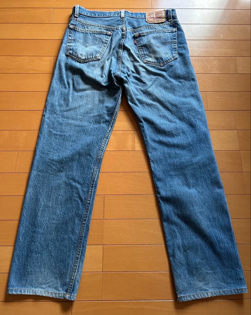 80s リーバイス　501 ハチナナ　USA製 赤文字　 W35