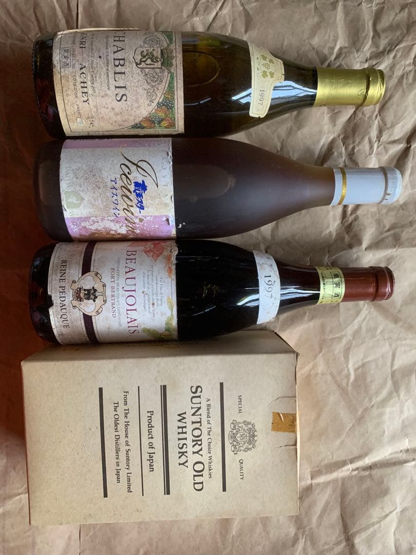 日本酒・ワイン・ブランデー・ウイスキー 泡盛　など古酒セット　ナポレオン