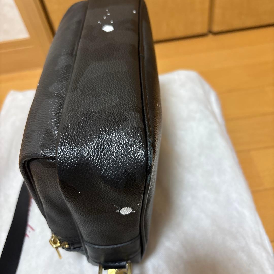 Gentil Bandit スプラッターデザイン ショルダーバッグ