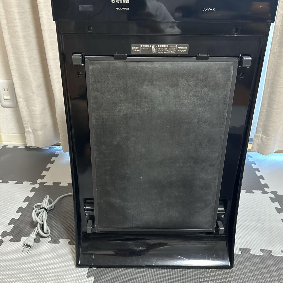Panasonic ナノイーX 空気清浄機　木目 F-VC70XR パナ