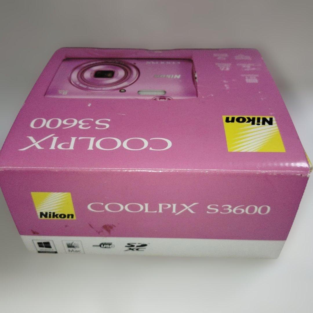 【美品】Nikon COOLPIX S3600 ピンク