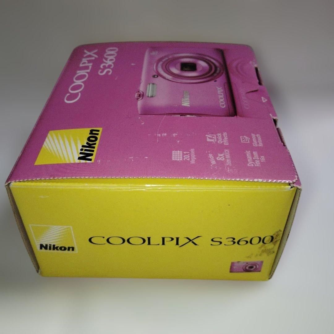 【美品】Nikon COOLPIX S3600 ピンク