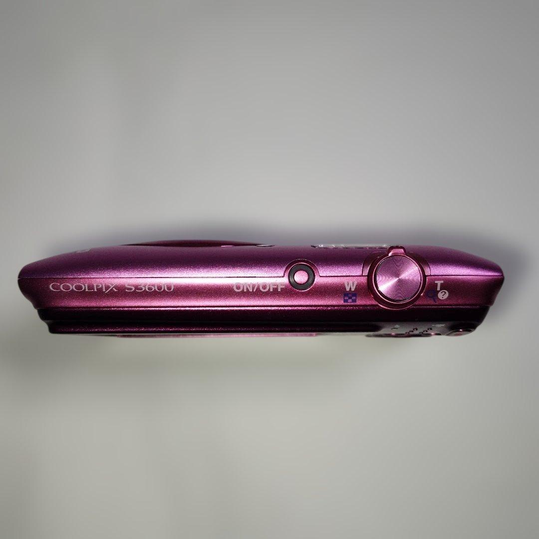 【美品】Nikon COOLPIX S3600 ピンク