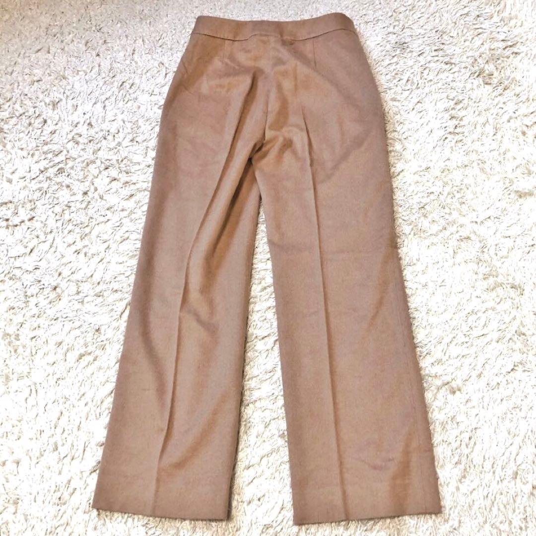 未使用級✨マックスマーラ　キャメル　センタープレスパンツ