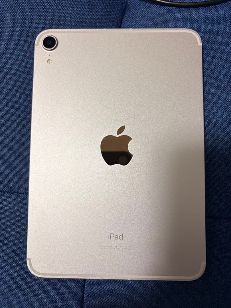 iPad mini6 cellular 64GB ピンク バッテリー100%