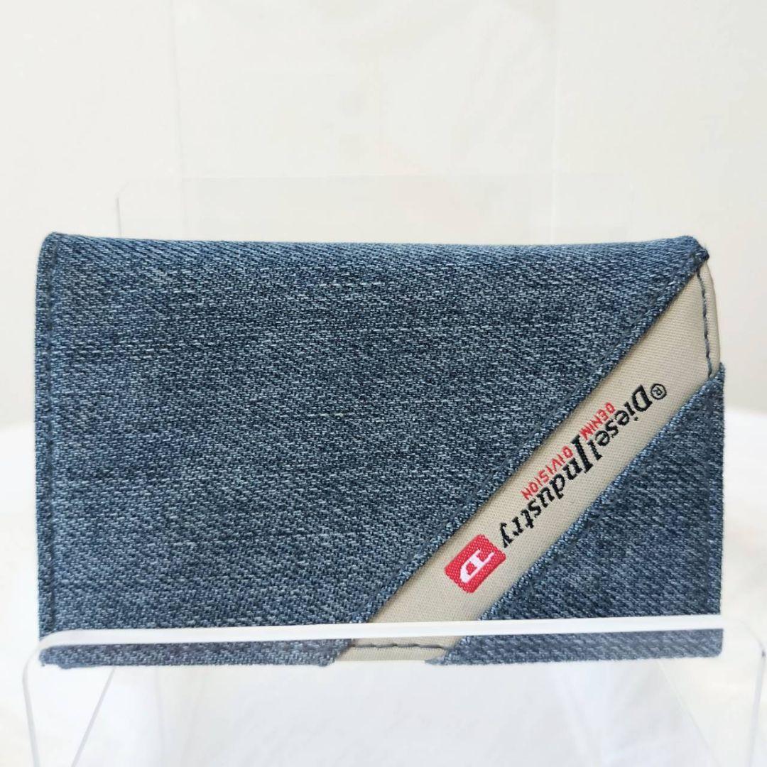 美品 diesel ディーゼル インダストリ デニム キーケース 6連 メンズ