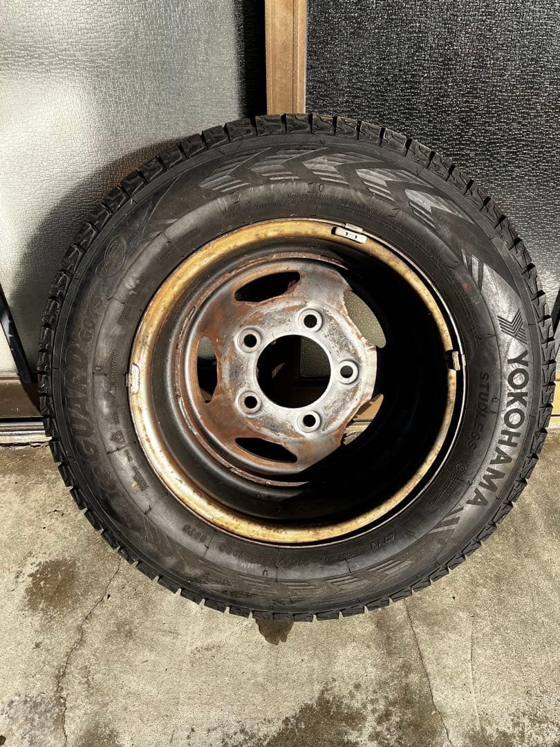 k*a様 ランドローバーディスカバリー1 ヨコハマアイスガード　タイヤ・ホイール
