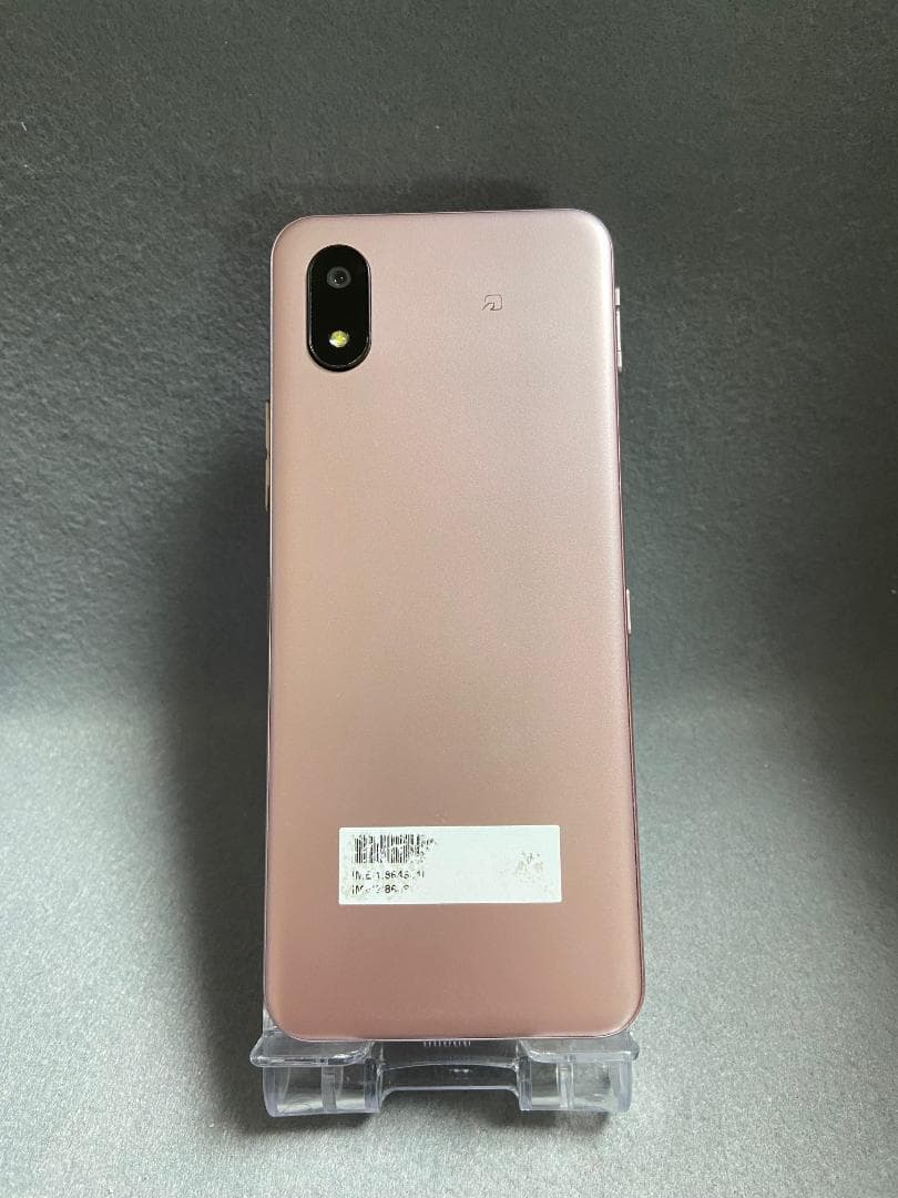 美品 SMフリー ZTE かんたんスマホ4 128GB ピンク色