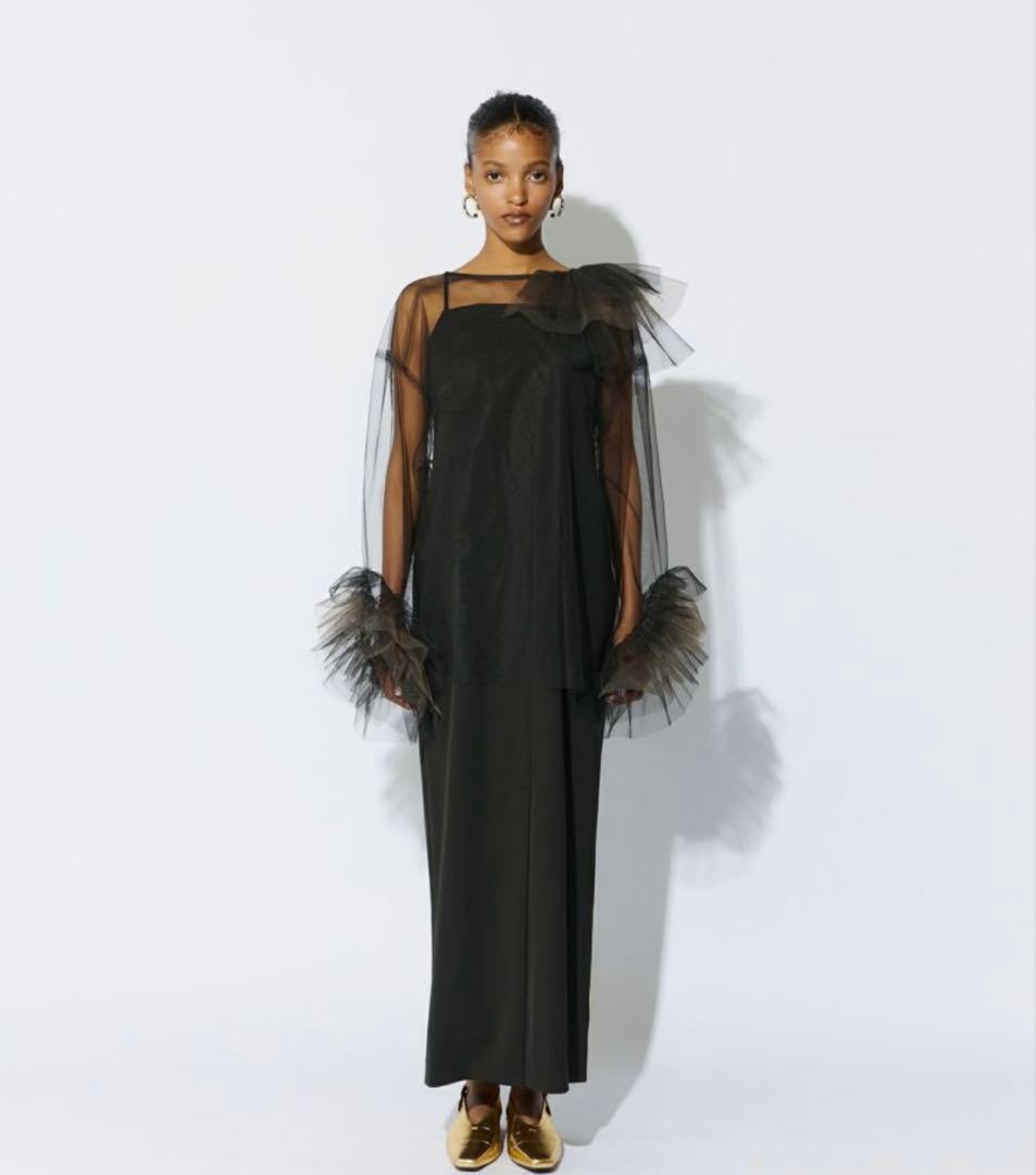 blooming tulle dress アンドレスド