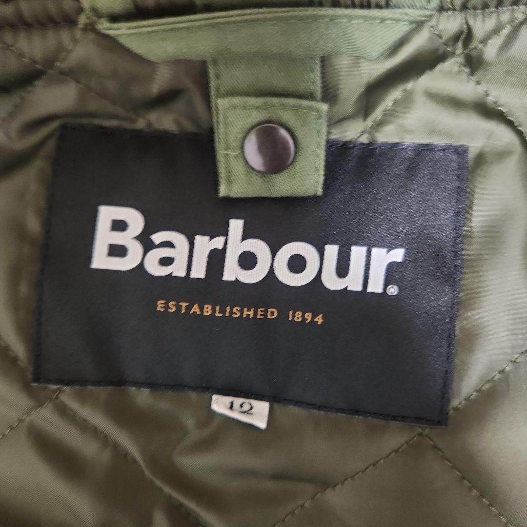 Barbour ボアベスト ダークグリーン