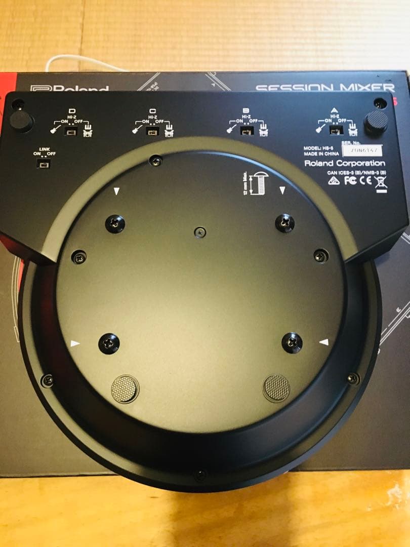 【極美品★元箱&付属品付】ローランド 宅録 Session Mixer HS-5