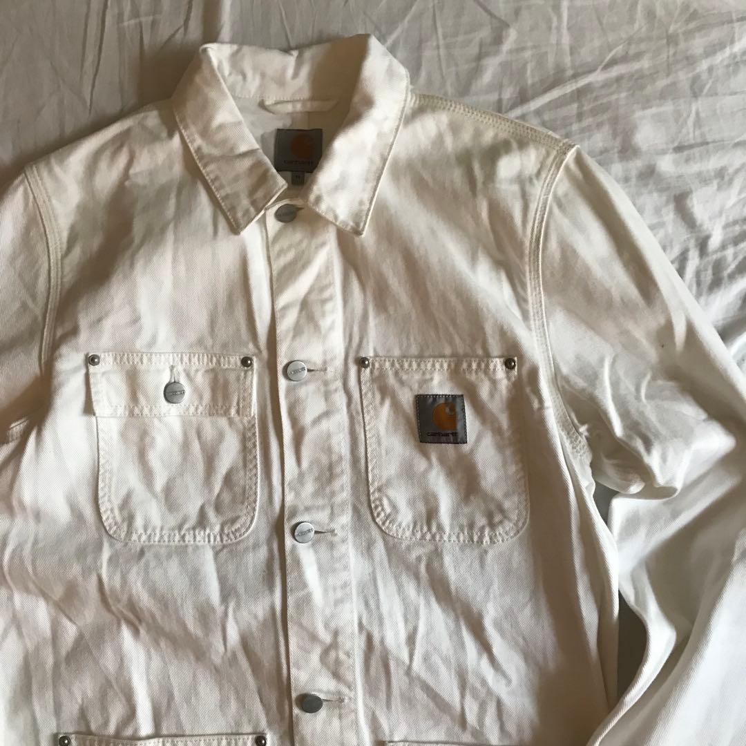 Carhartt ミシガンコート ホワイト カバーオール